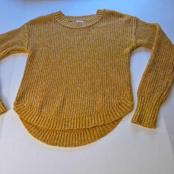SO Goods For Life Size Small Sweater in Gold - Picture 1 of 9